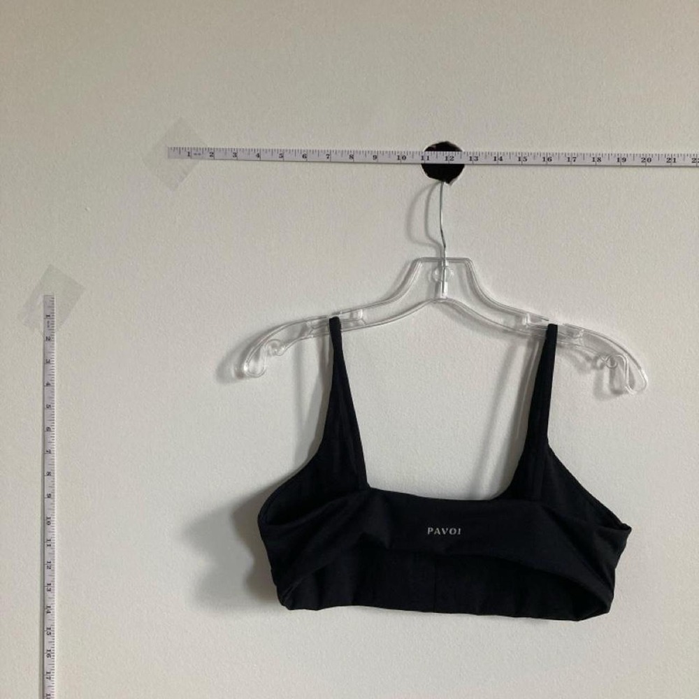 Pavoi black sports bra - Picture 2 of 2